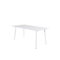 Eettafel - Vidar - 180x90 cm - Wit - Jörn