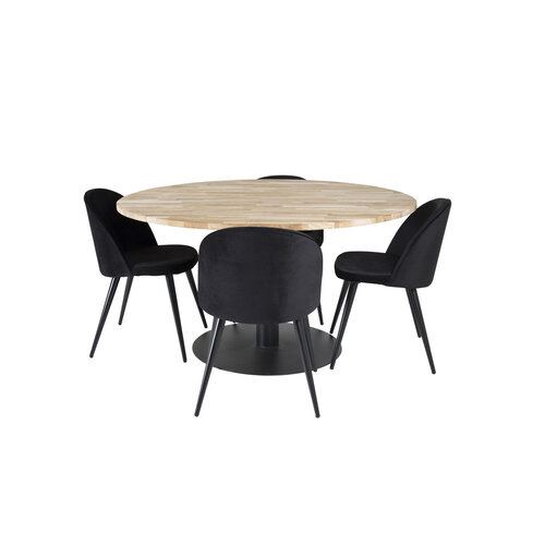 Jörn Eettafel - Essel - 140 cm - Teakhout - Jörn