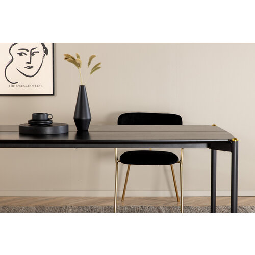 Jörn Eettafel - Alex - 190x90 cm - Zwart - Jörn