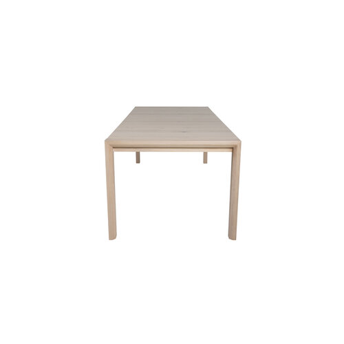 Jörn Uitschuifbare Eettafel - Lena - 170x95 cm - Eiken - Whitewash - Jörn