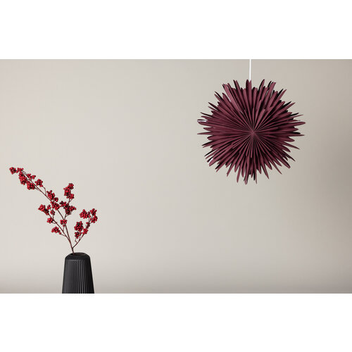 Jörn Hanglamp Anton - 80 cm - Bordeaux Rood - Jörn