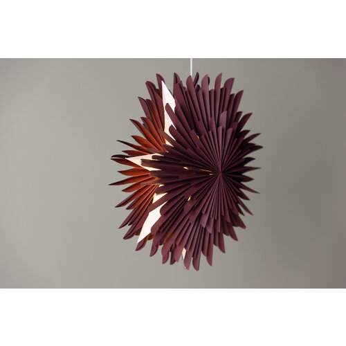 Jörn Hanglamp Anton - 80 cm - Bordeaux Rood - Jörn