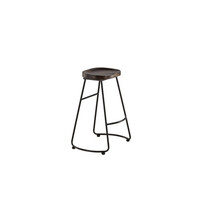 Barkruk - 75 cm - Famke - Zwart - Naturel - Jörn