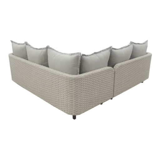 The Outsider Hoek Loungeset - Nayan - Wicker - Off White - The Outsider