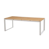 Tuintafel - Heritage - Wit - Teakhout - 220x95 cm - Taste by 4SO