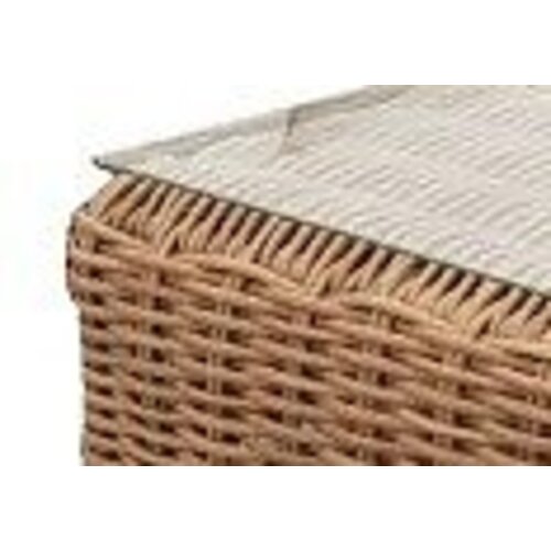 The Outsider Bijzet tafel - Meera - 75X75X35  -  Wicker - The Outsider