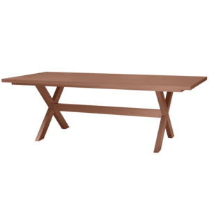 Exotan Delta - Picknicktafel - Aluminium - Terra - 220x100cm - Exotan