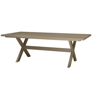 Exotan Delta - Picknicktafel - Aluminium - Groen Zand - 220x100cm - Exotan