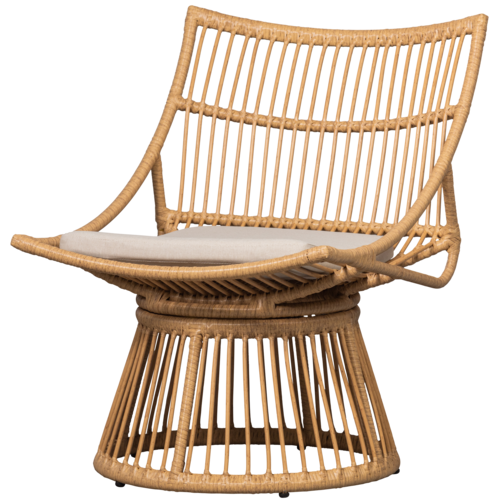 Exotan Alatna - Fauteuil - Wicker - Naturel - Exotan