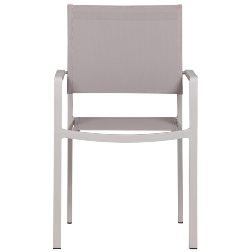 Exotan Fowl - Eetstoel - Aluminium  - Textileen - Zand - Exotan