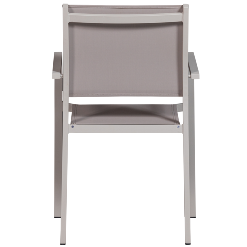 Exotan Fowl - Eetstoel - Aluminium  - Textileen - Zand - Exotan