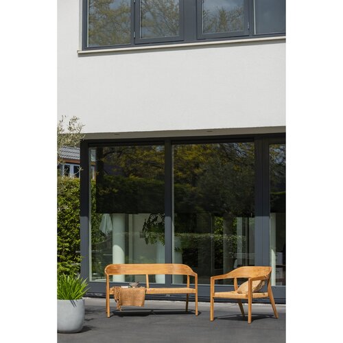 Exotan Chena - Loungestoel - Teak - Wicker - Exotan