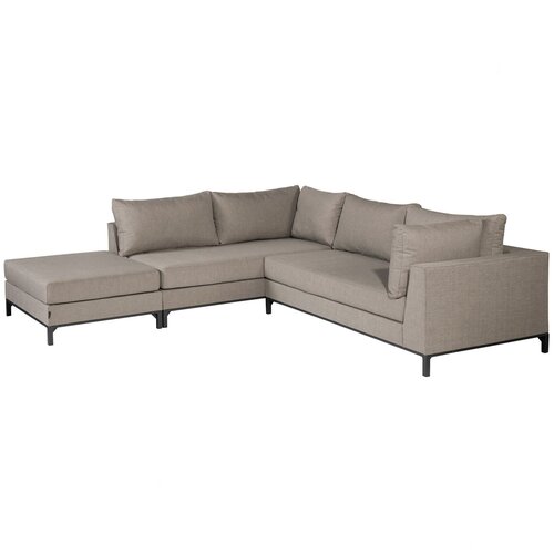 Exotan Hoek Loungeset - Sicilië - Links - Taupe - Exotan