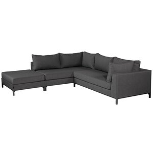 Exotan Hoek Loungeset - Sicilië - Links - Steengrijs - Exotan