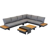 Hoek Loungeset - Barbados - Aluminium - Lesli Living