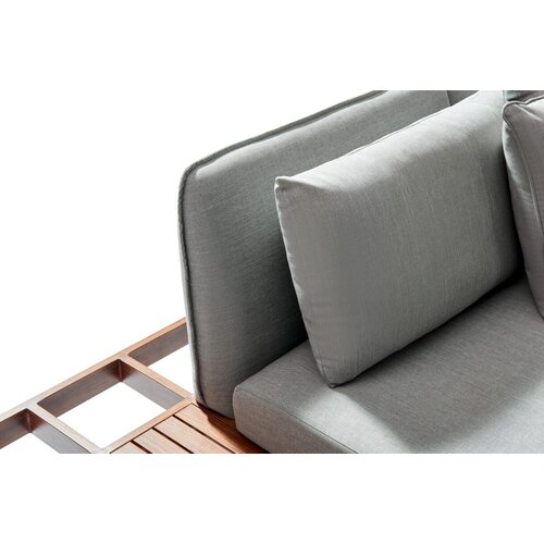 Hoek Loungeset - Java - Aluminium - Datho Outdoor