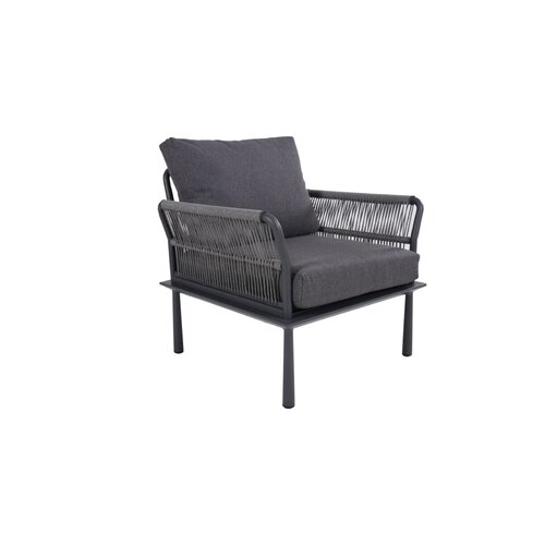 DATHO OUTDOOR Hoek Loungeset - Trino - Aluminium - Datho Outdoor - Donkergrijs