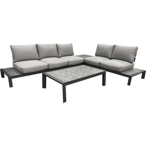 Lesli Living  Hoek Loungeset - Evora - Aluminium - Lesli Living