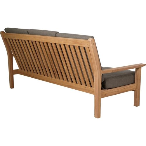 Lesli Living  Bank 3-zits - Assendelft - Teak - Lesli Living