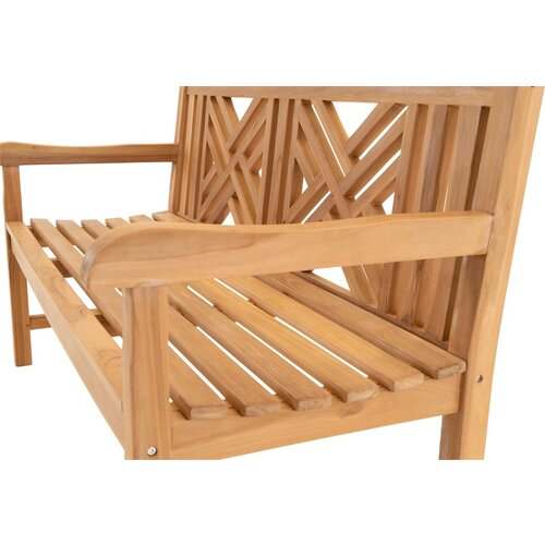 Lesli Living  Tuinbank - Cross - Teak - Lesli Living