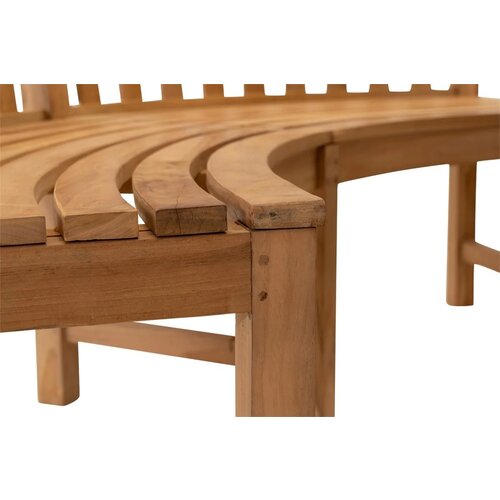 Garden Interiors Ronde Tuinbank - Teak - Rond 200cm