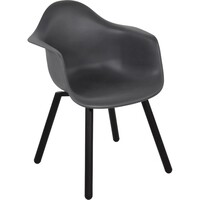 Kuip Tuinstoel -  Kunststof - Albert - Antraciet - Garden Interiors