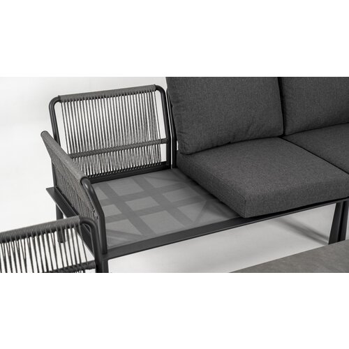 DATHO OUTDOOR Hoek Loungeset - Trino - Aluminium - Datho Outdoor - Beige