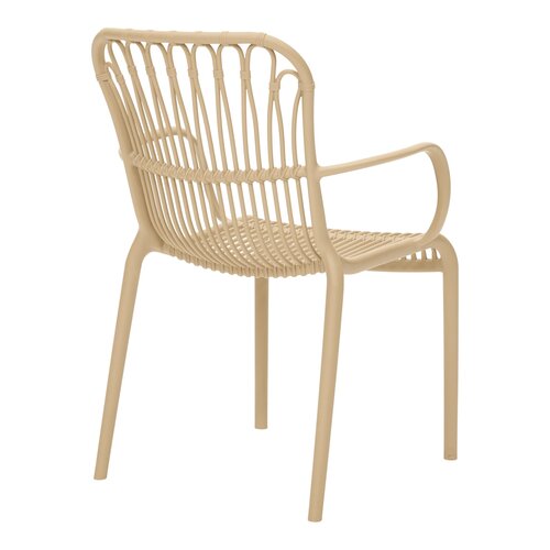 The Outsider Tuinstoel - Rattie - Beige- The Outsider - Multipack van 2