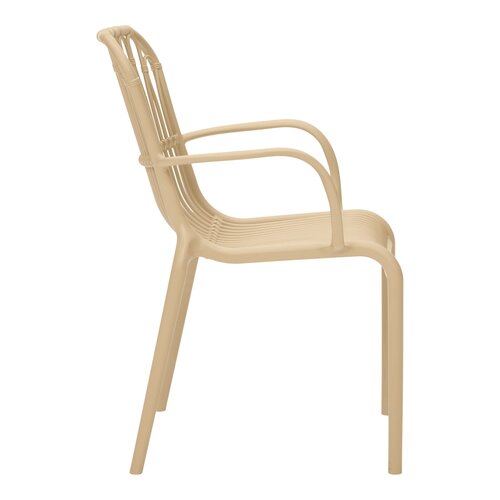 The Outsider Tuinstoel - Rattie - Beige- The Outsider - Multipack van 2