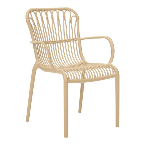 The Outsider Tuinstoel - Rattie - Beige- The Outsider - Multipack van 2