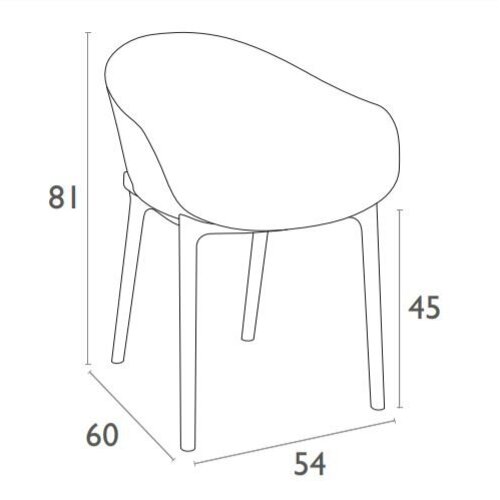 Siesta Exclusive Tuinstoel - Sky Pro - Maresella - Siesta Exclusive