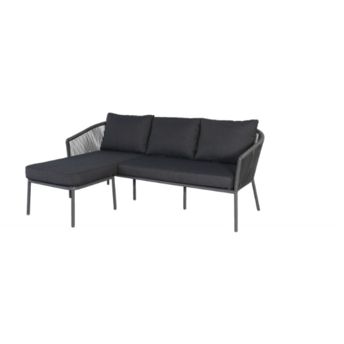Baratti Chaise Longue Loungeset - Limoges - Antraciet - Rope - Baratti
