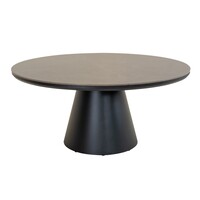 Ronde Tuintafel - Daxx - Ø160 cm - Keramisch Glas - Lesli Living