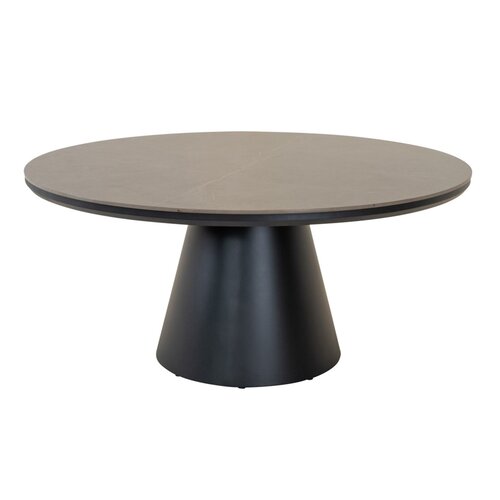 Lesli Living  Ronde Tuintafel - Daxx - Ø120 cm - Keramisch Glas - Lesli Living
