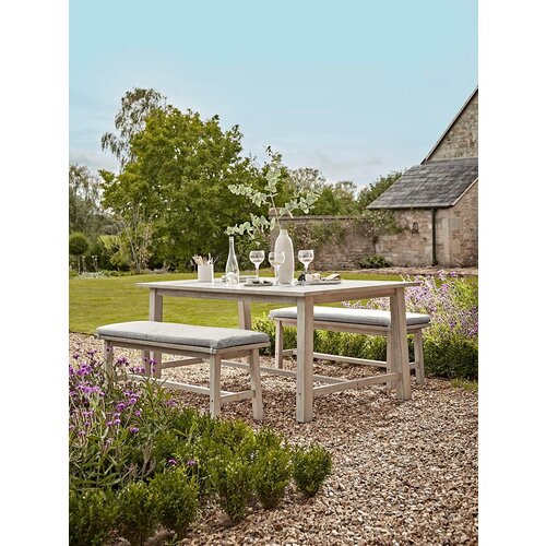 The Outsider Picknicktafel Dining Set - Ravello - Acaciahout - 100% FSC - Grijs - The Outsider The Outsider Picknicktafel Dining Set - Ravello - Acaciahout - 100% FSC - Grijs - The Outsider