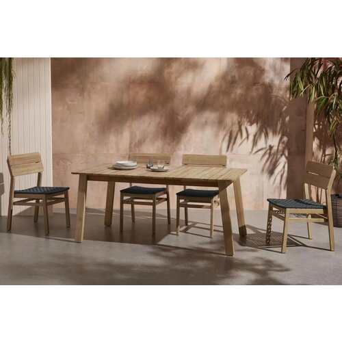 The Outsider Tuintafel Dining set - Javea - Tafel + 4 stoelen - Acaciahout/Rope - The Outsider