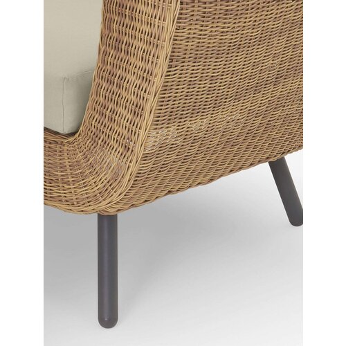The Outsider Hoek Lounge Diningset - Jonah - Wicker - Naturel - The Outsider