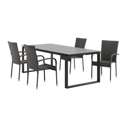 The Outsider Tuintafel - Oscar - 210x100cm - Polywood - Grijs - The Outsider