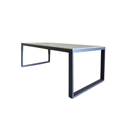 The Outsider Tuintafel - Oscar - 210x100cm - Polywood - Grijs - The Outsider