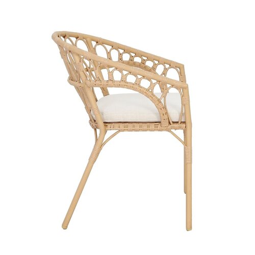 The Outsider Stapelbare Diningstoel - Lenco - Bamboo Look - Wicker - The Outsider The Outsider Stapelbare Diningstoel - Lenco - Bamboo Look - Wicker - The Outsider