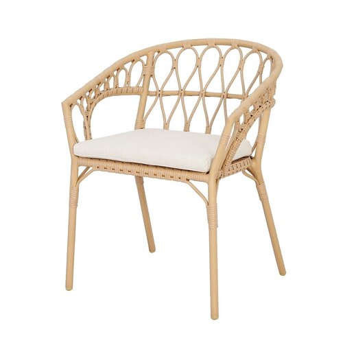 The Outsider Stapelbare Diningstoel - Lenco - Bamboo Look - Wicker - The Outsider The Outsider Stapelbare Diningstoel - Lenco - Bamboo Look - Wicker - The Outsider