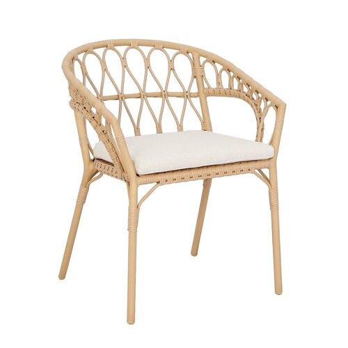 The Outsider Stapelbare Diningstoel - Lenco - Bamboo Look - Wicker - The Outsider The Outsider Stapelbare Diningstoel - Lenco - Bamboo Look - Wicker - The Outsider