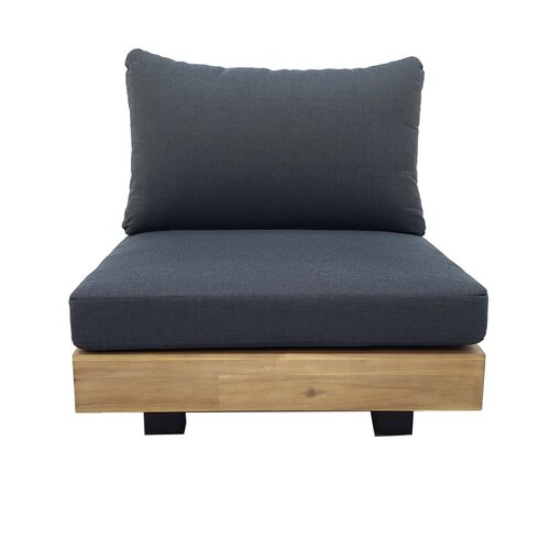 The Outsider Hoek Loungeset - Los Angeles - Donkergrijs - Acacia - The Outsider The Outsider Hoek Loungeset - Los Angeles - Donkergrijs - Acacia - The Outsider