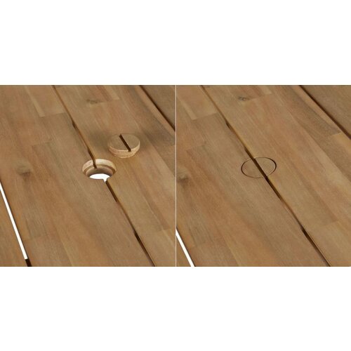 The Outsider Dining Tuintafel - Reims - 200x100 cm - Acaciahout - Grijs - The Outsider