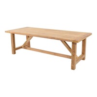 Tuintafel - Gerecycled Teak - Castle - 240x100x76 cm - Lesli Living