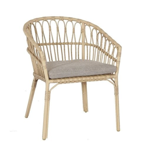 The Outsider Stapelbare Dining Tuinstoel - Lenco - Bamboo Look - Wicker - The Outsider