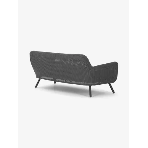 The Outsider Lounge Tuinbank - Jonah - 3 zits - Antraciet - Wicker - The Outsider