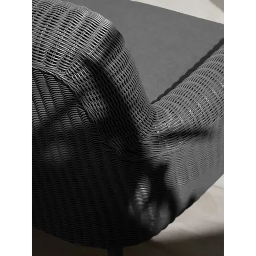 The Outsider Lounge Tuinbank - Jonah - 3 zits - Antraciet - Wicker - The Outsider