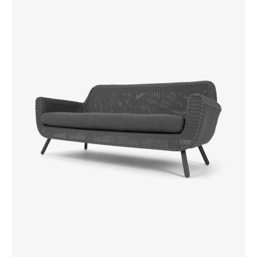 The Outsider Lounge Tuinbank - Jonah - 3 zits - Antraciet - Wicker - The Outsider