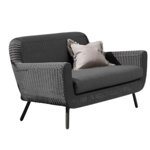 The Outsider Lounge Tuinbank - Jonah - 2 zits - Antraciet - Wicker - The Outsider